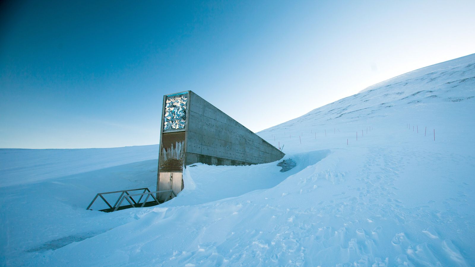 Foto: El banco de semillas es una auténtica caja fuerte en medio del Ártico (Corbis)
