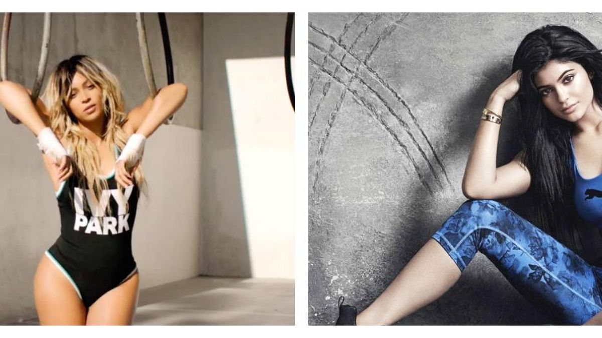 Cuatro claves para elegir entre la ropa deportiva de Beyoncé y la de Kylie Jenner