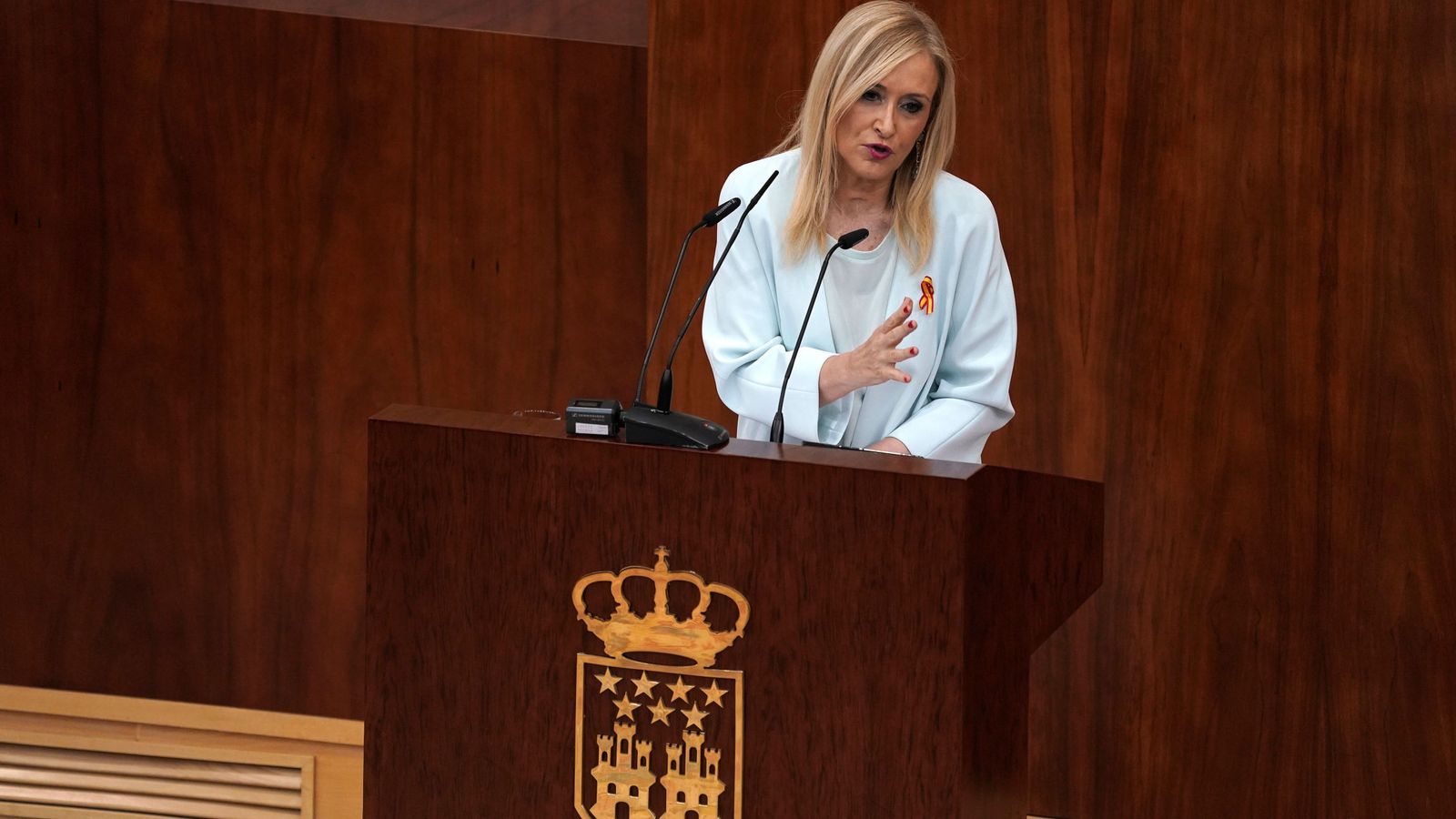 Foto: La presidenta de la Comunidad de Madrid, Cristina Cifuentes. (EFE)