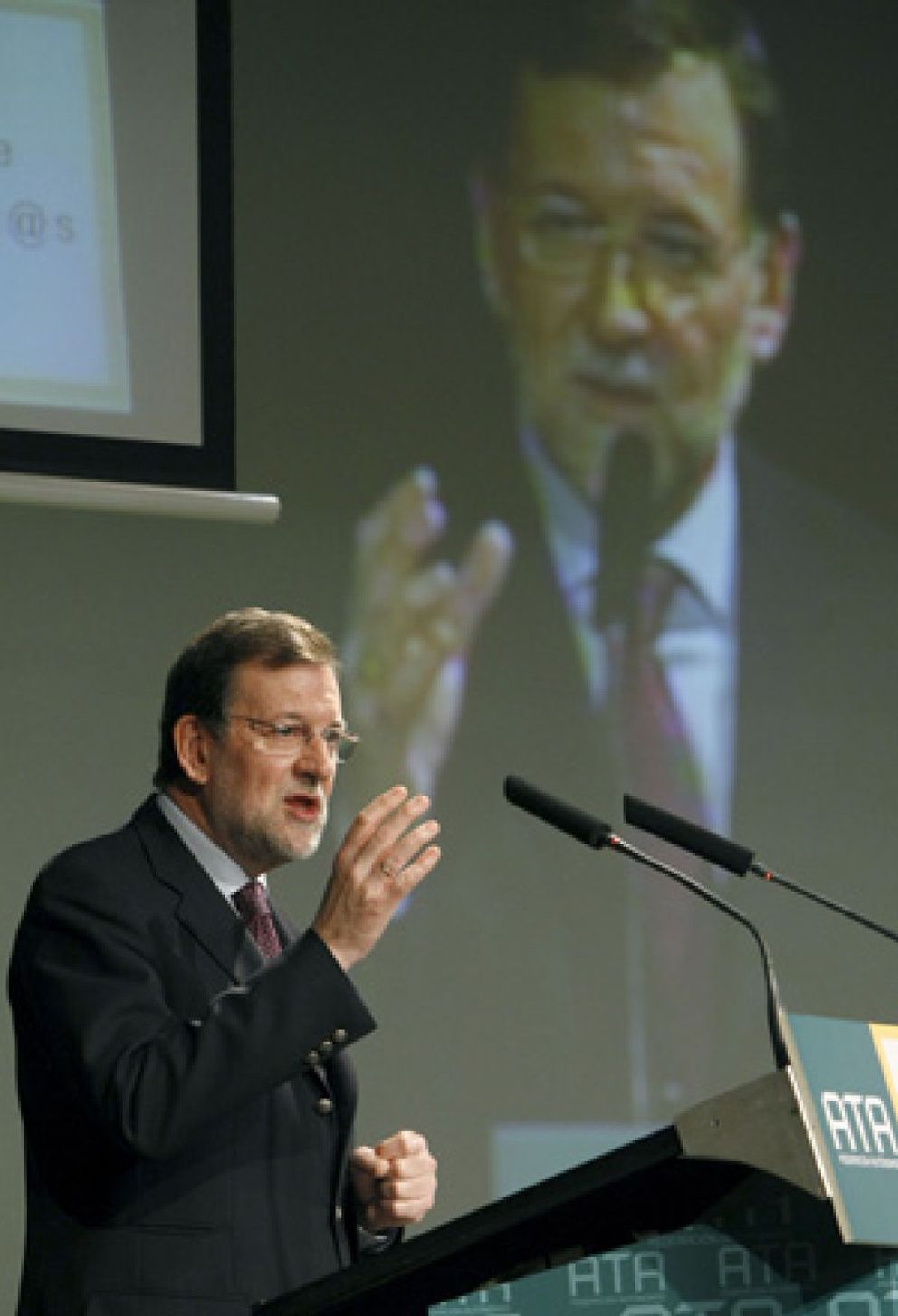 Foto: Rajoy: "Llevo un año muy duro"