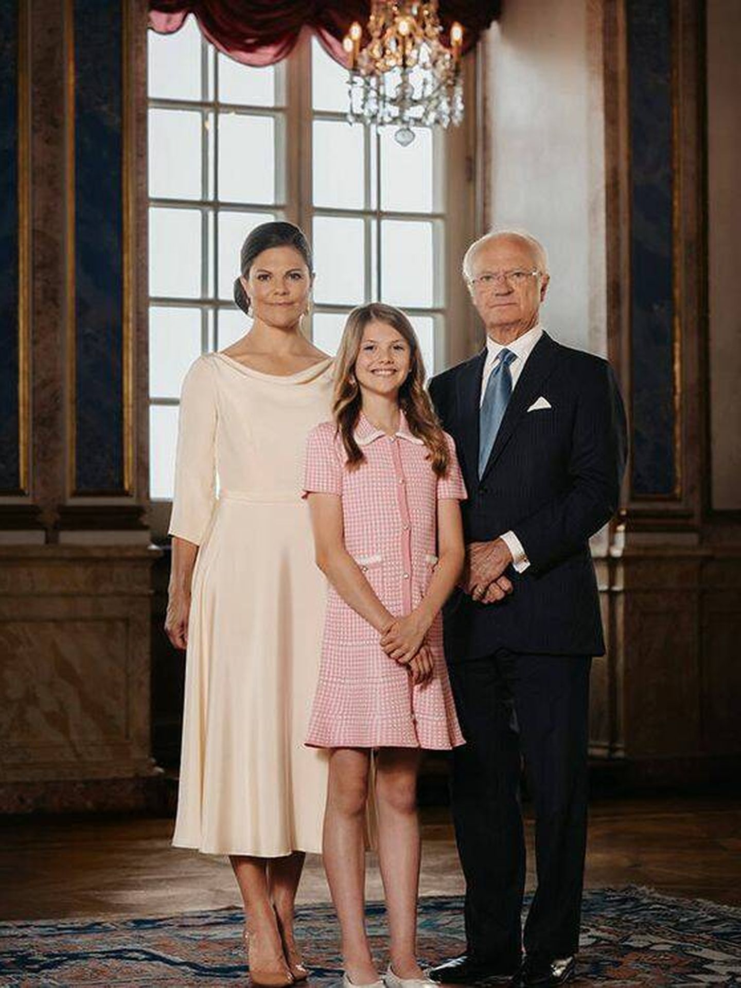  Las tres generaciones. (Casa Real sueca)