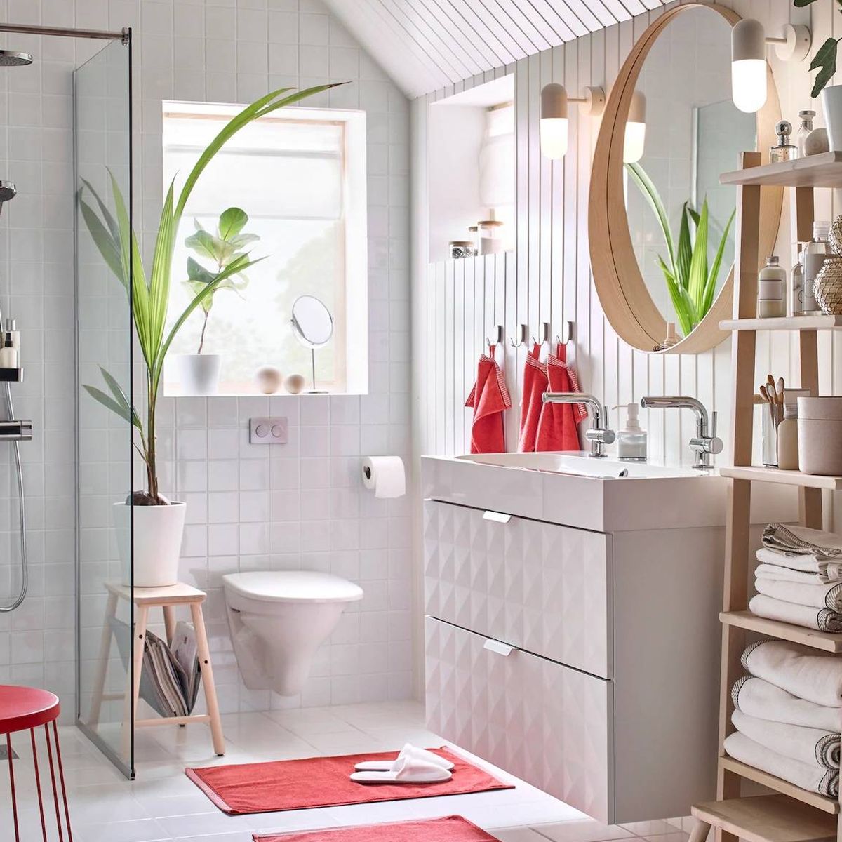 Persistencia esposas Preguntar Tres muebles de Ikea que puedes poner en tu baño para tenerlo todo bien  organizado