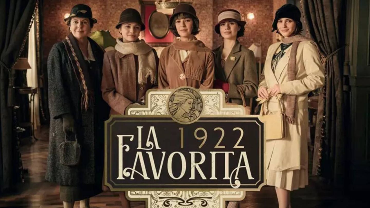 Las protagonistas de 'La Favorita 1922'. (Mediaset)