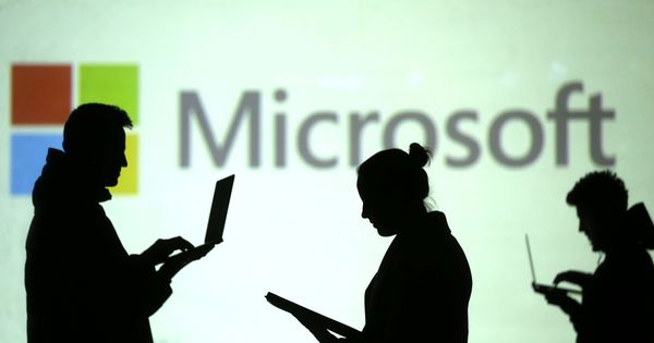 Foto: El logo de Microsoft. (Reuters)
