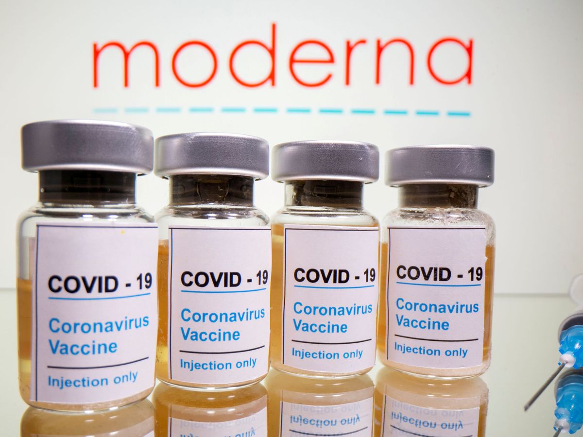 Foto: Vacuna de Moderna contra el covid-19. (Reuters)