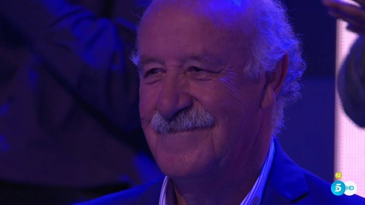 Vicente del Bosque se rompe en el programa de Toñi Moreno: "Me has hecho llorar"