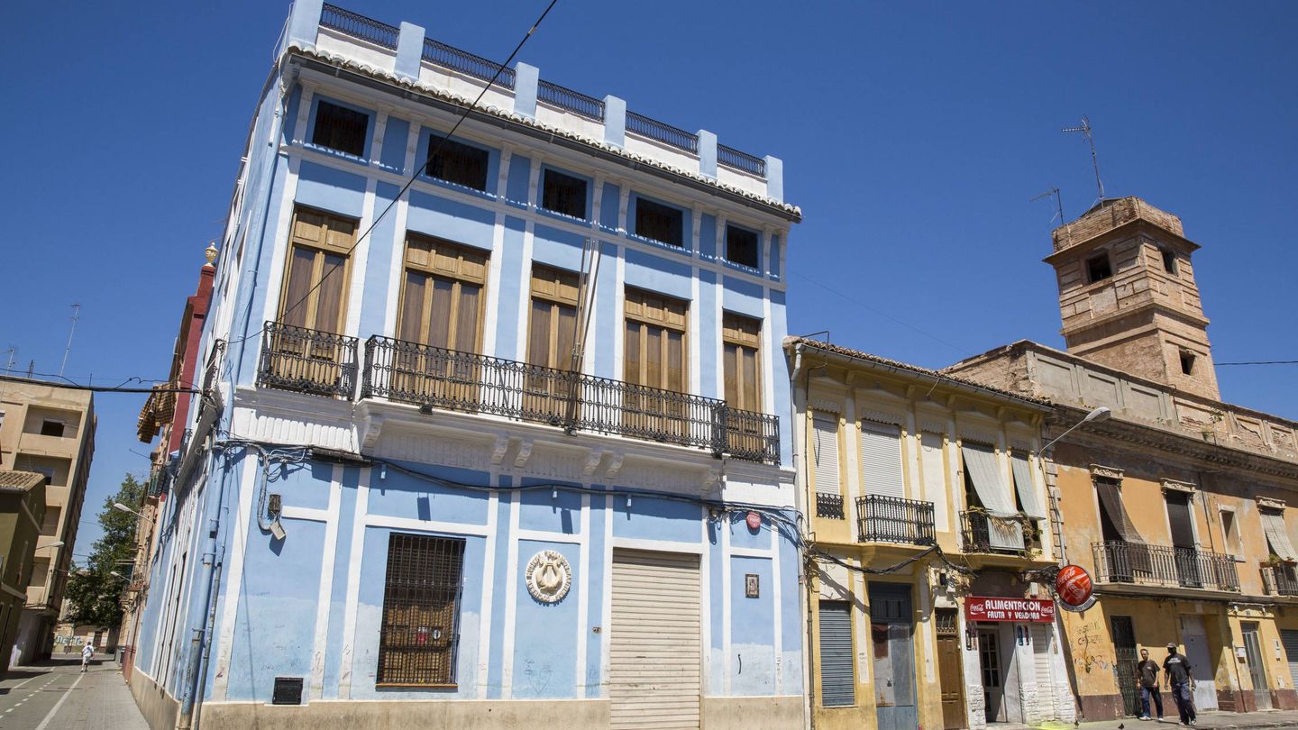 Casas del barrio del Cabañal-Cañamelar en Valencia. (Marga Ferrer)