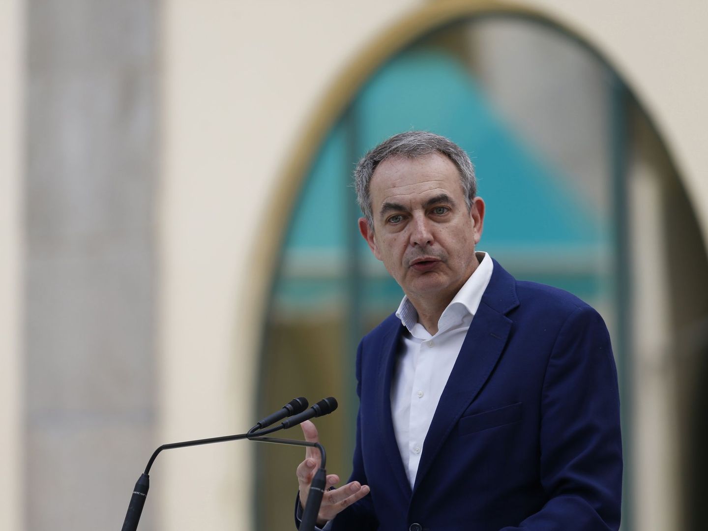 El expresidente José Luis Rodríguez Zapatero. (EFE)