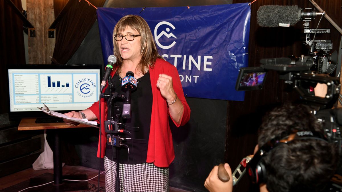 Christine Hallquist, primera candidata transgénero a gobernadora de EEUU