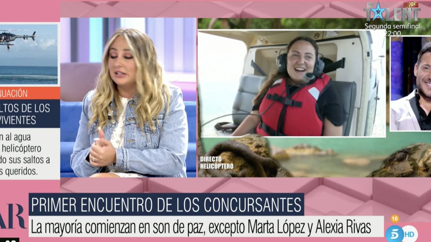 Rocío Flores, en 'El programa de Ana Rosa'. (Mediaset)