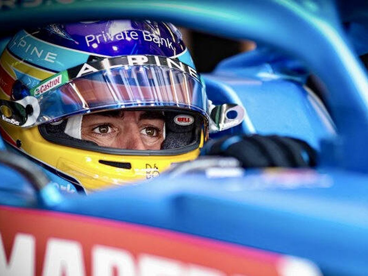 Foto: Por primera vez en 2021 Alonso considera que clavó todas los bloques de la sesión clasificatoria, con la mejor posición del año
