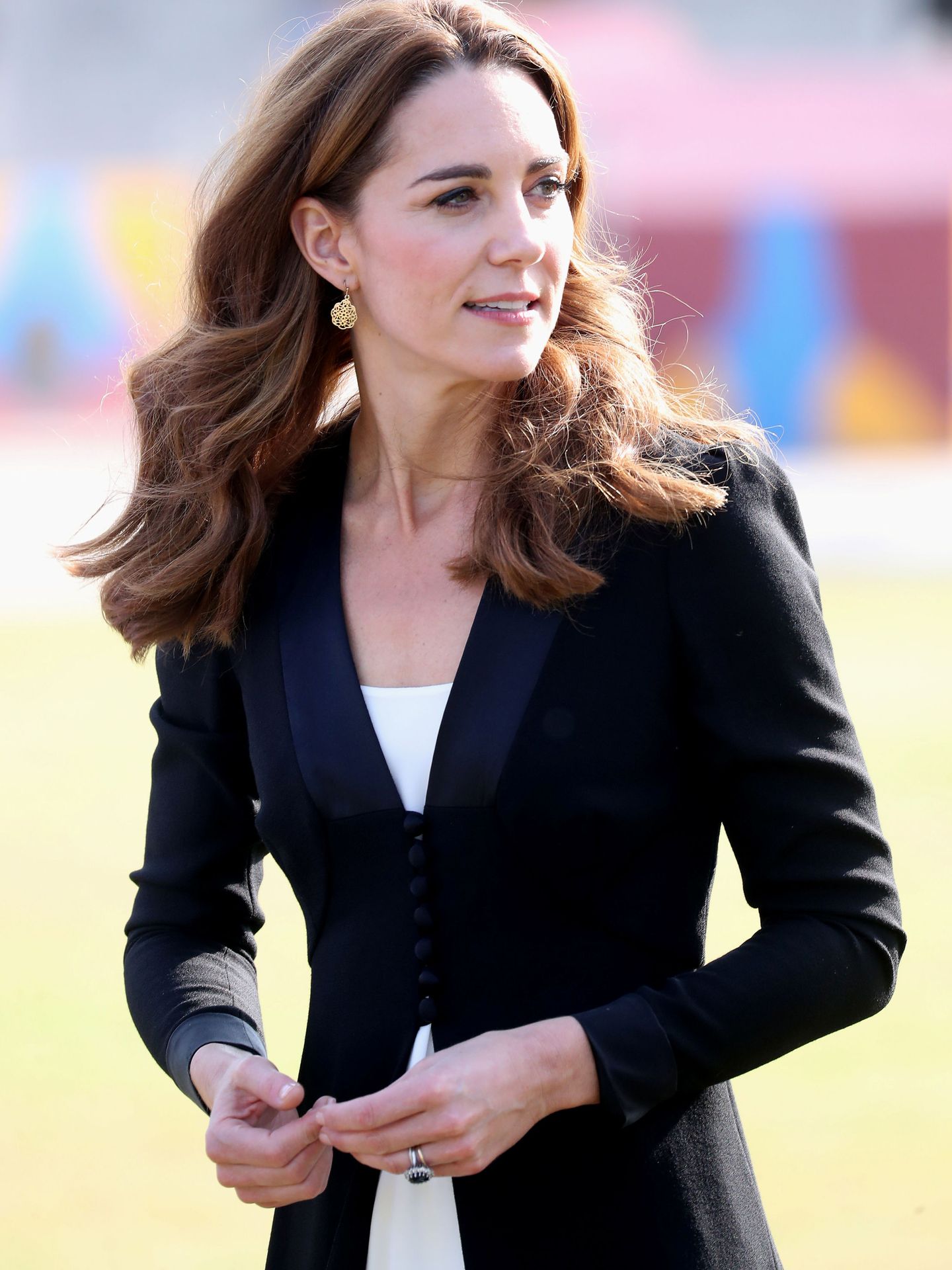 Kate, en su reciente viaje a Pakistán. (Reuters)