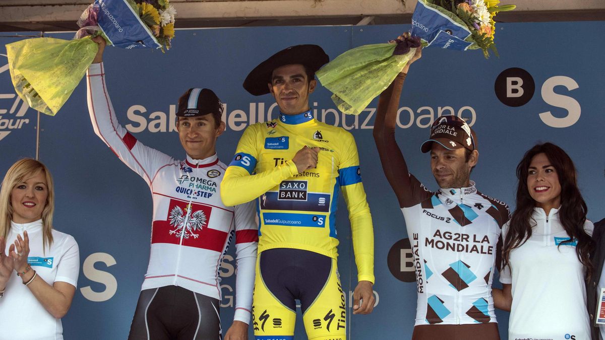 Contador se lleva su tercera Vuelta al País Vasco tras una gran contrarreloj final