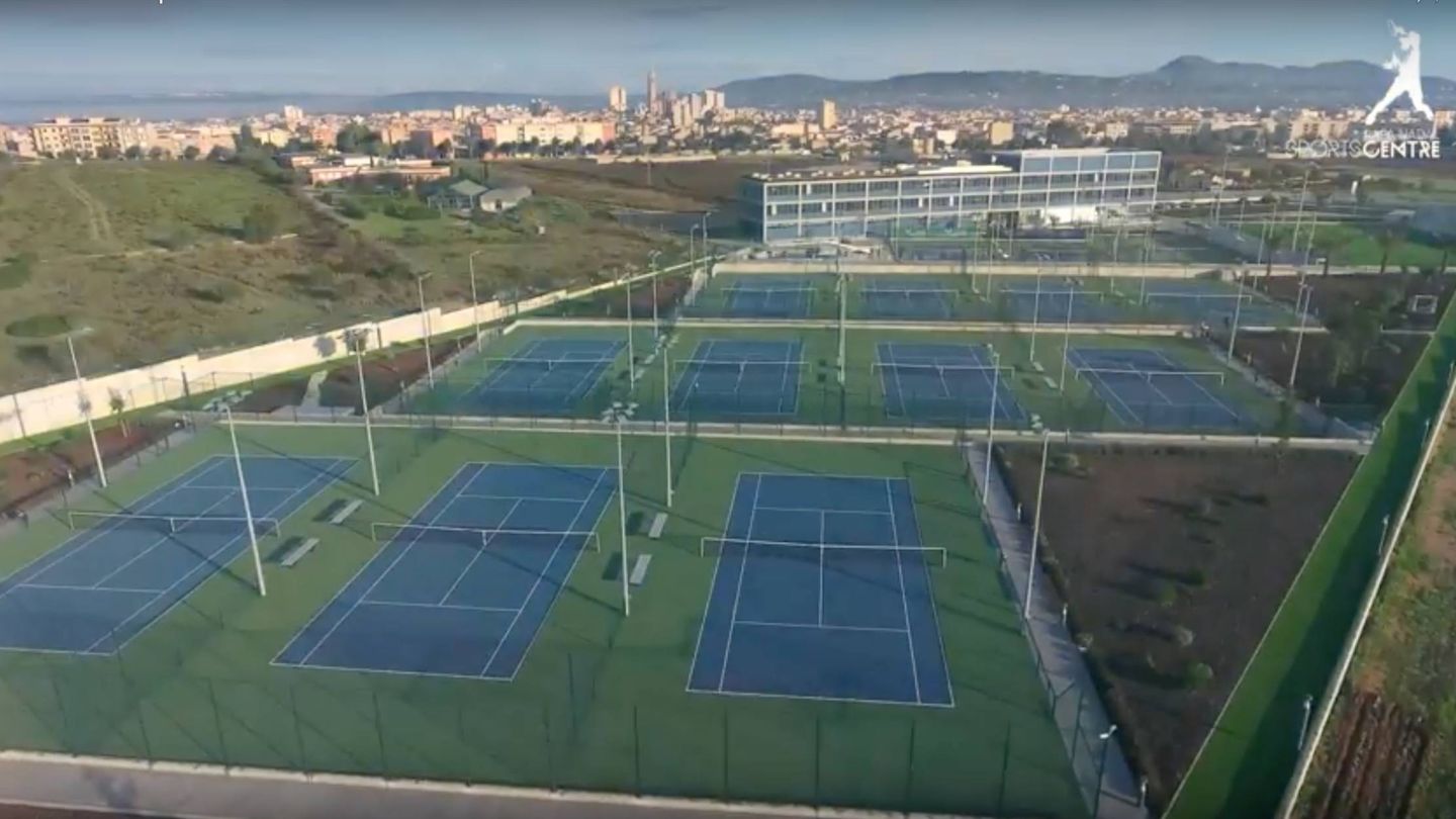 Imagen aérea del centro de tenis de Rafael Nadal en Manacor. (Rafa Nadal Academy)