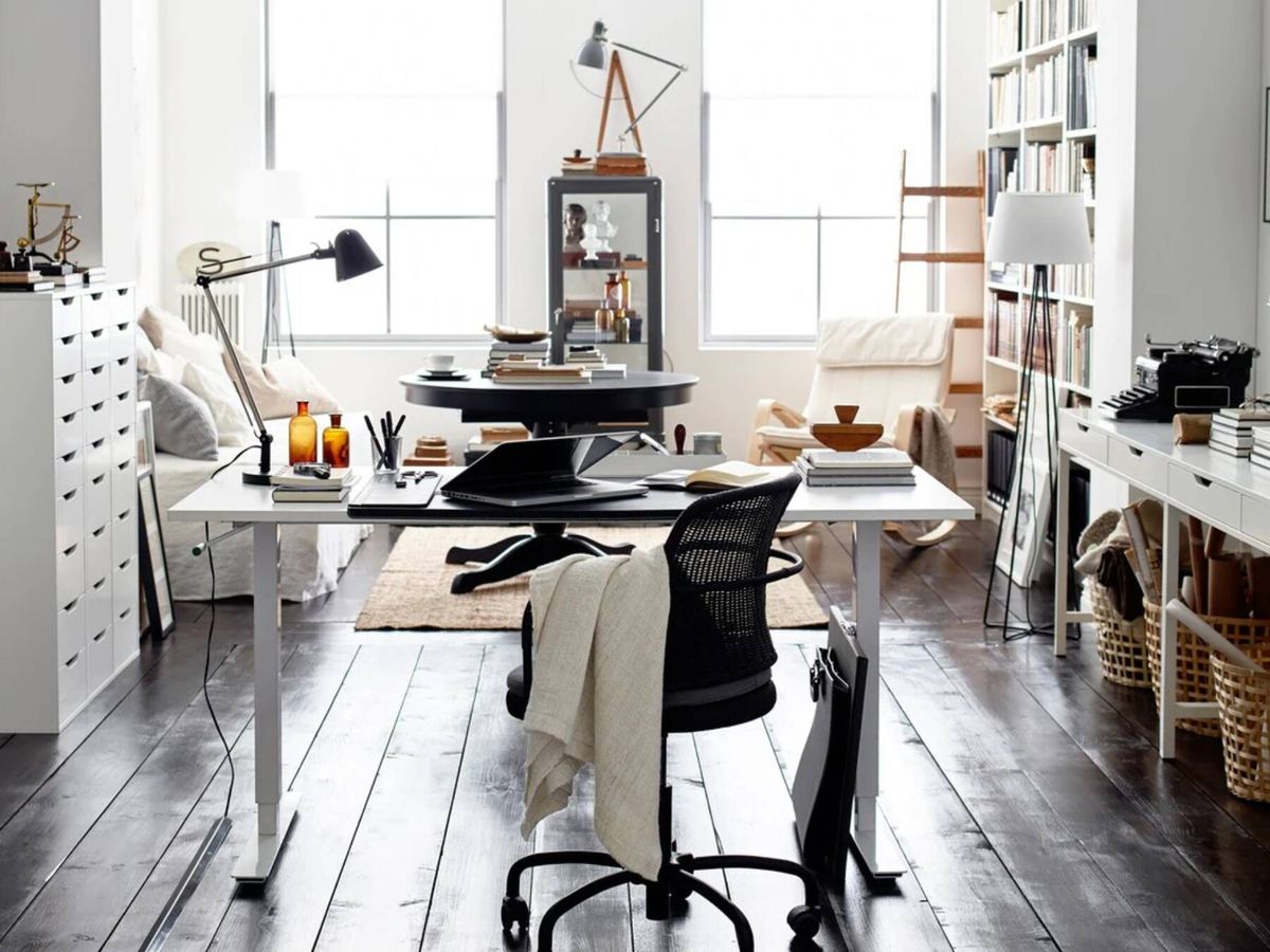 Foto: ¿Comedor o despacho? Con el mueble de Ikea no tendrás que elegir. (Cortesía)