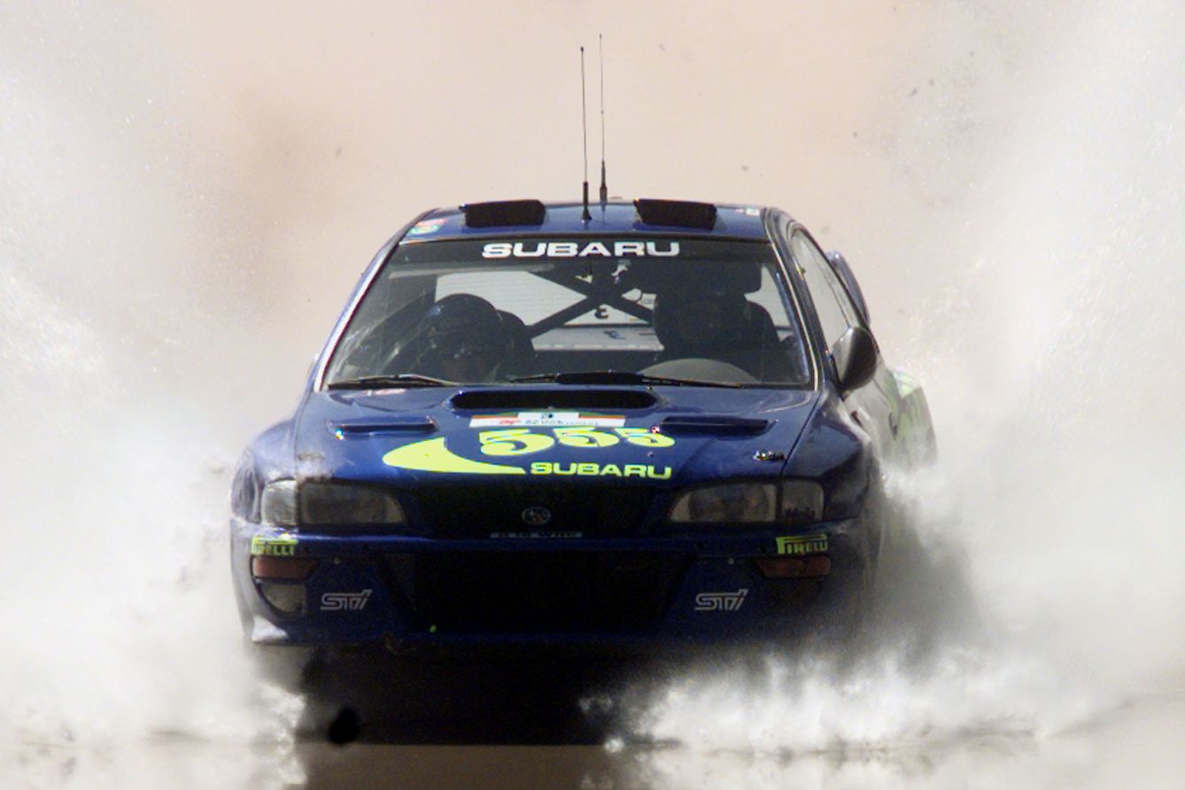 Carlos Sainz también vivió un año especial en Subaru, en 1995. (Reuters/Jose Manuel Ribeiro)
