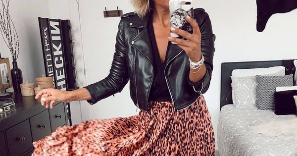 La falda de leopardo se debe combinar así según Instagram, y Zara apoya