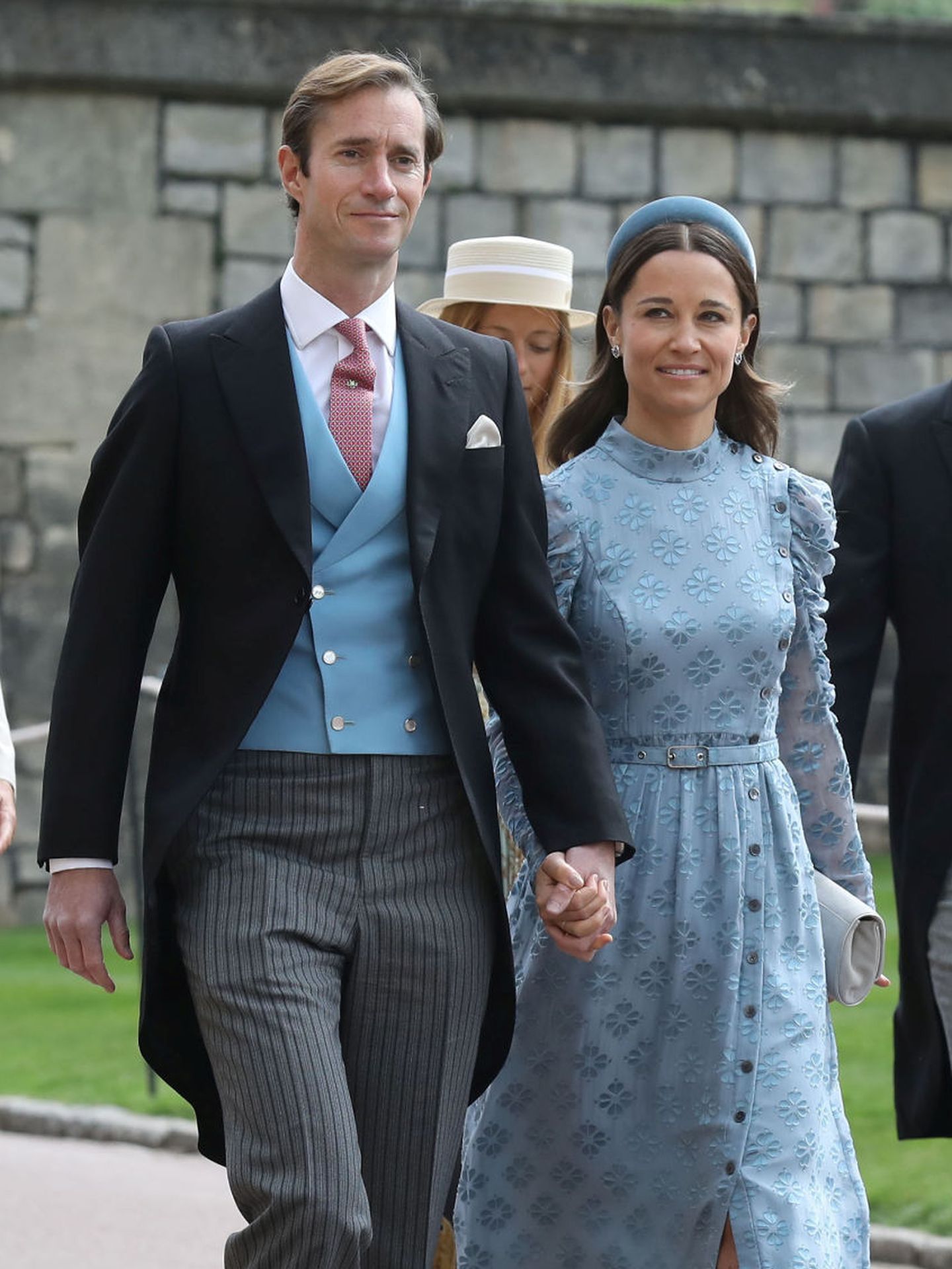 Pippa Middleton asistió a la boda de Thomas y Gabriella. (Reuters)