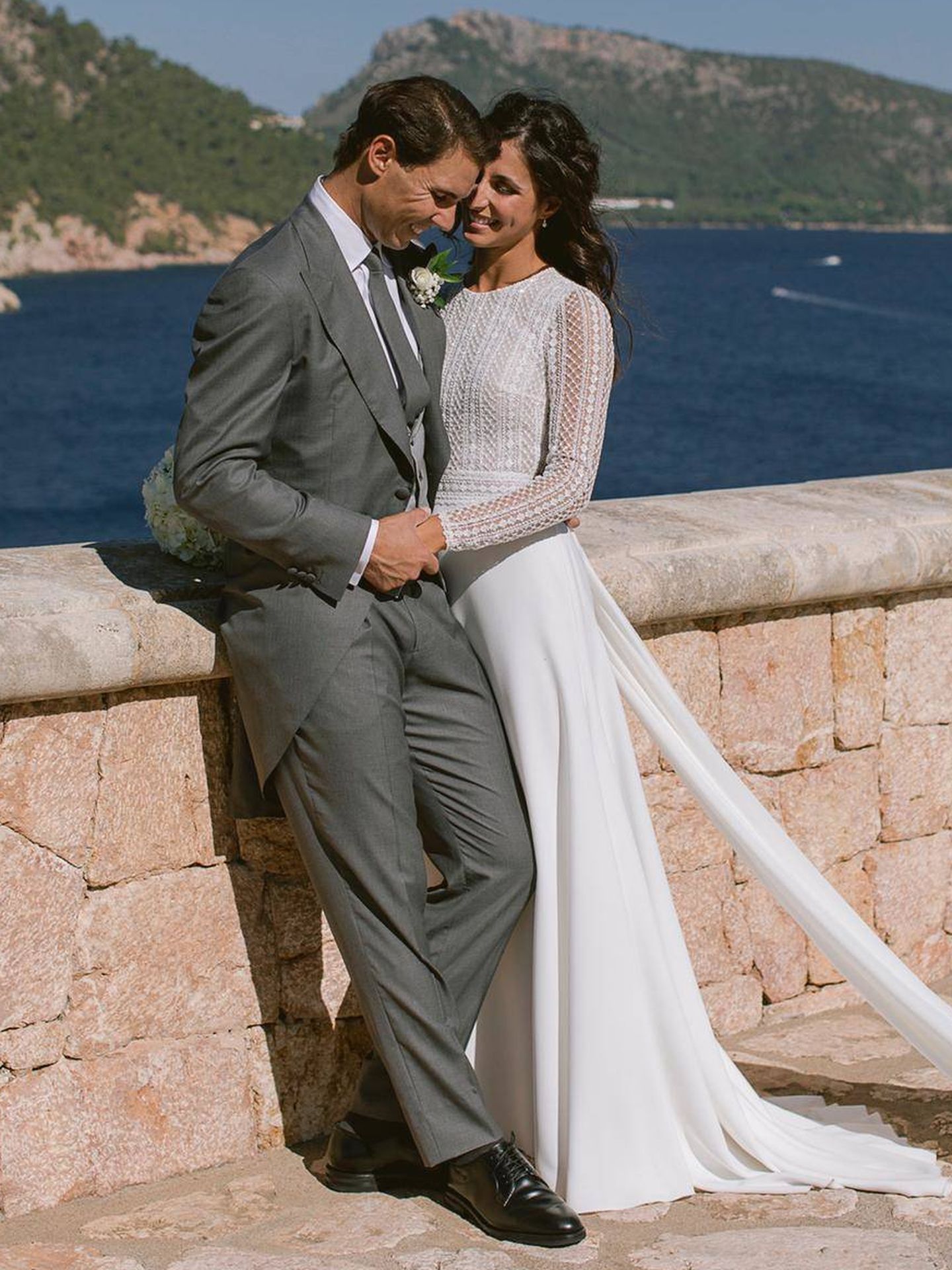 Rafa Nadal y Xisca Perelló recien casado. (Fundacion Rafa Nadal)
