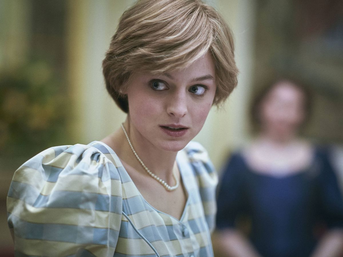 Foto:  Emma Corrin, como Diana de Gales en 'The Crown'. (Netflix)