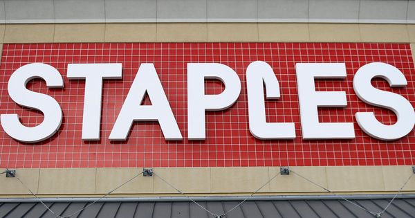 Foto: Logo de una tienda de Staples en Auston, Texas (EEUU). (Reuters)