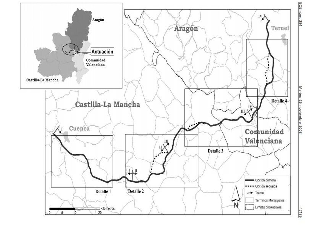 El mapa de la Cuenca Teruel que tumbó Medio Ambiente.