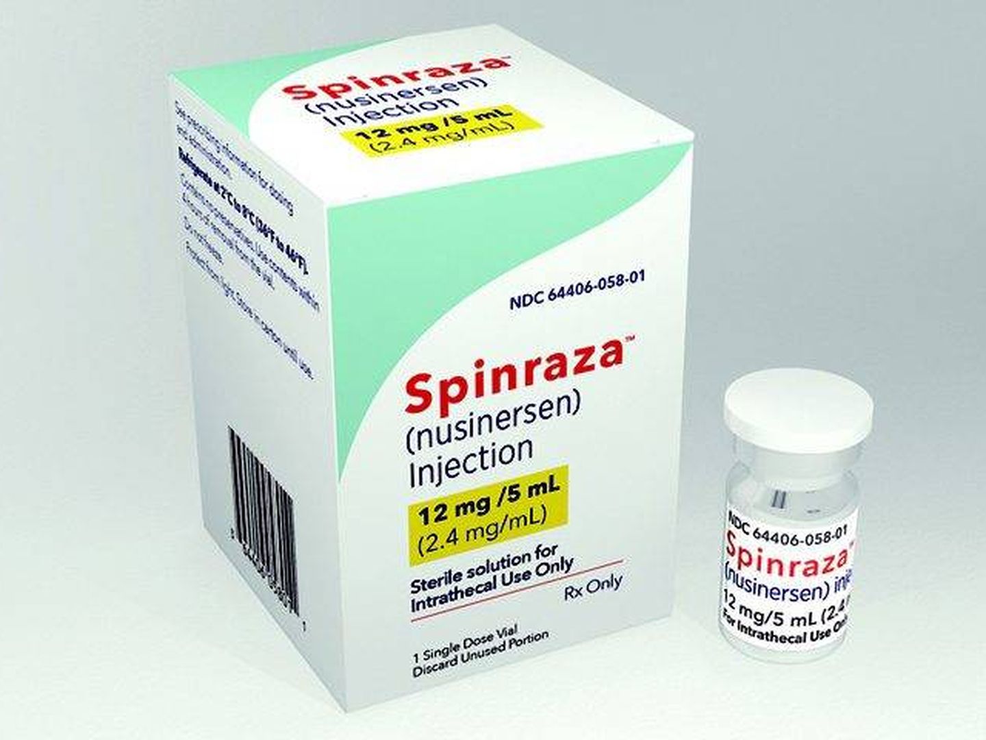 Paquete de Spinraza (Foto: Spinraza)