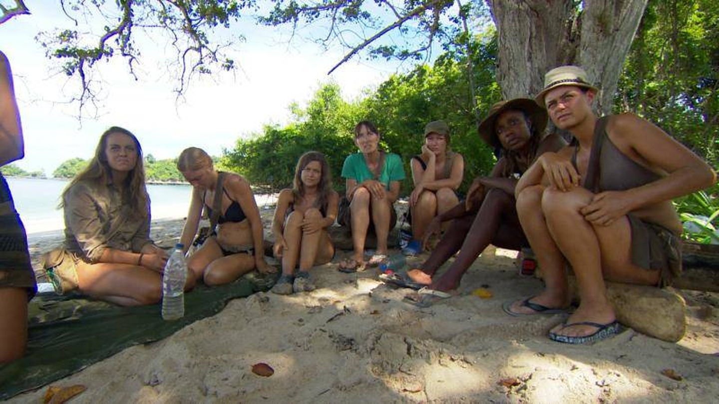 Las mujeres protagonistas de la versión femenina de 'La isla'. (Channel 4)