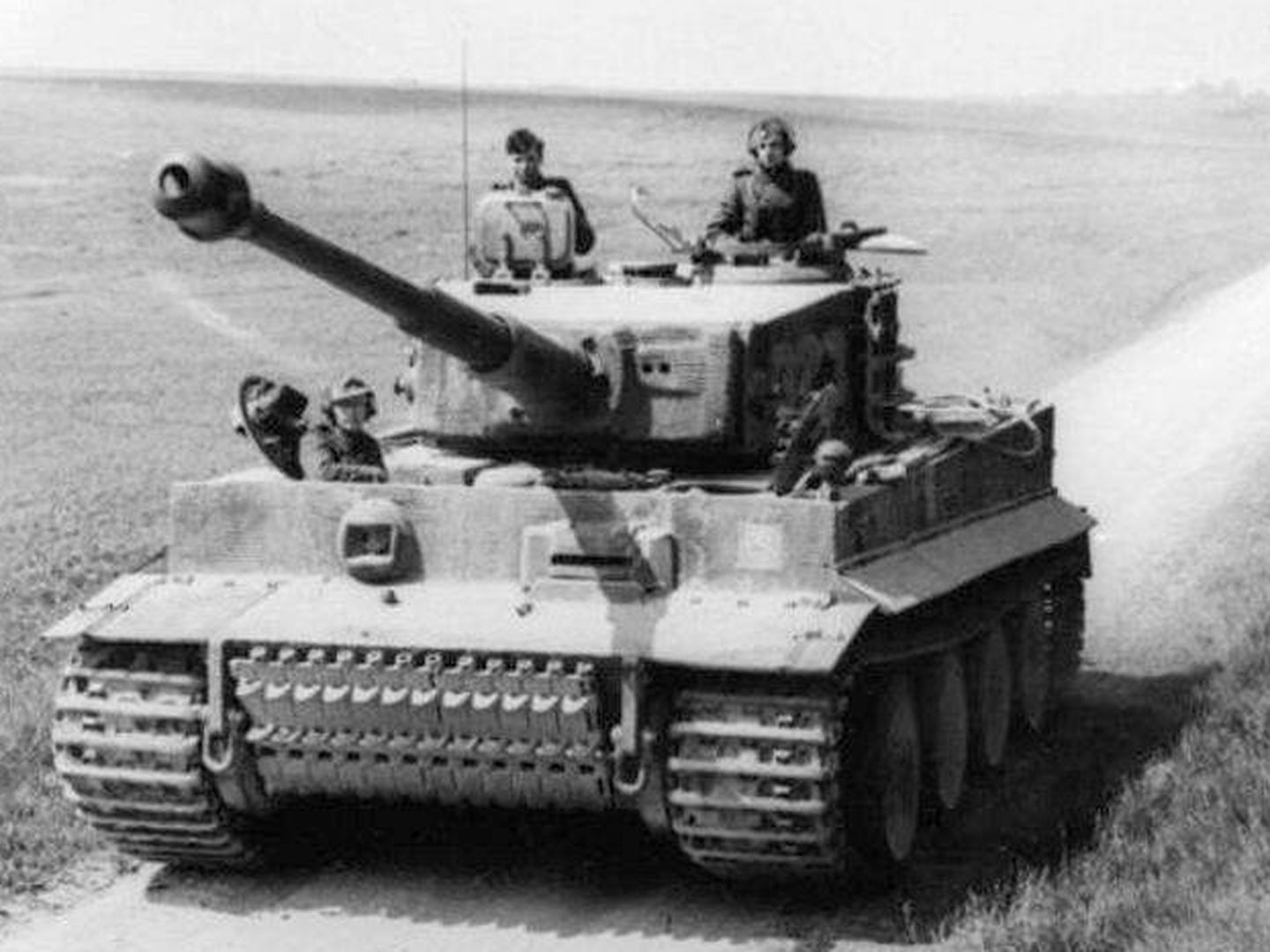Tiger I en 1943 (Fuente: Wikimedia)