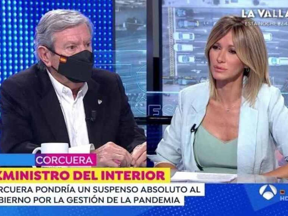 Foto: Corcuera y Griso, en 'Espejo público'. (Antena 3)
