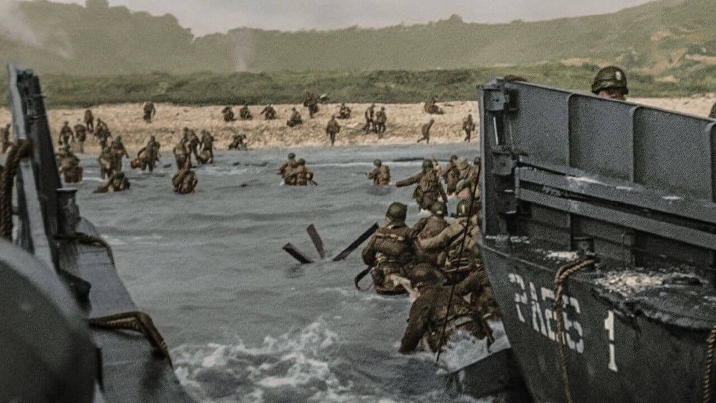 Una de las imágenes extraídas de 'La II Guerra Mundial: Desde el frente'. (Netflix)