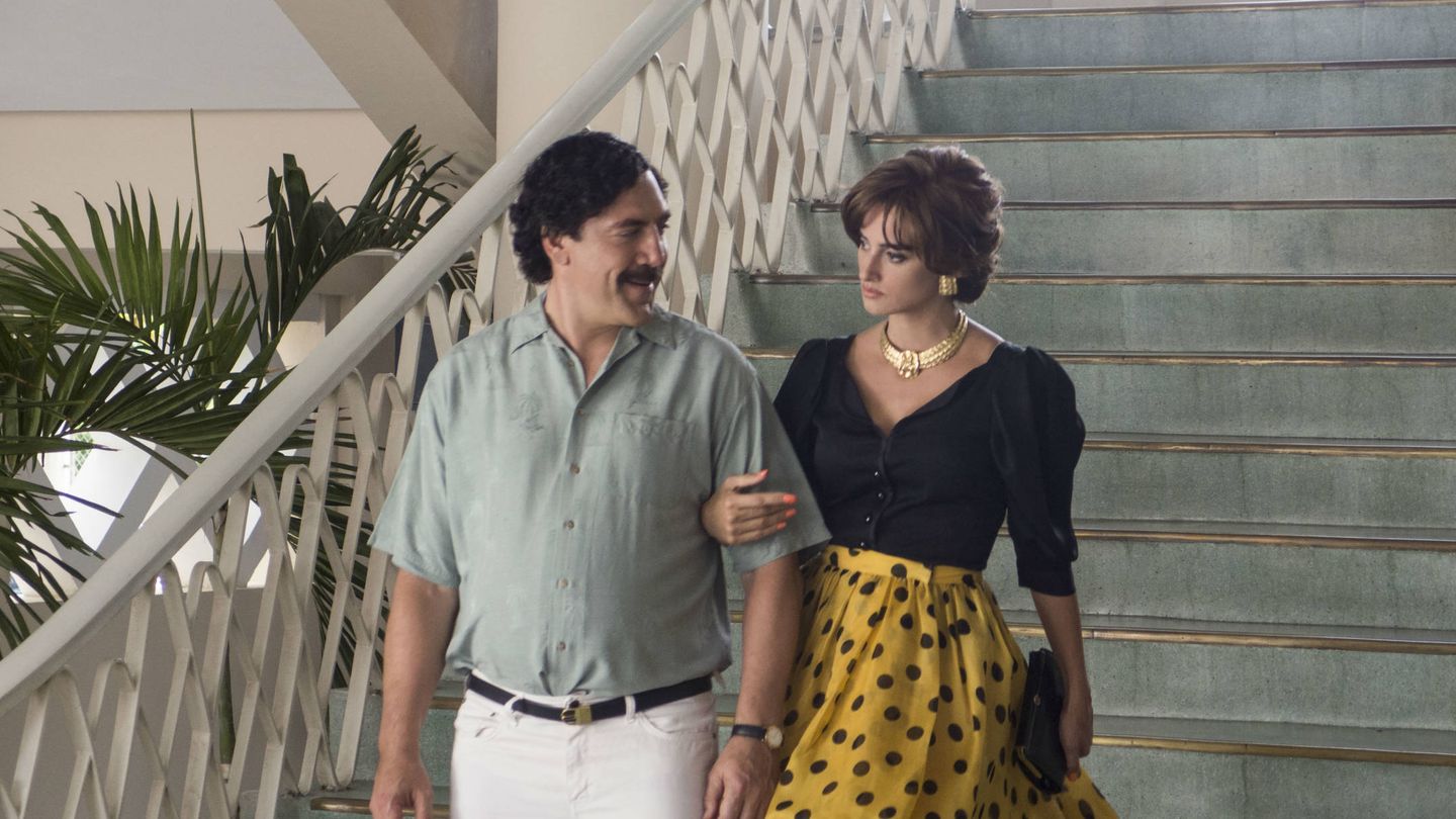 Javier Bardem y Penélope Cruz en 'Loving Pablo'. (Filmax)