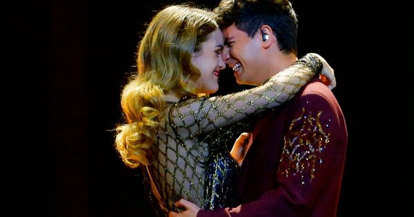 Foto: Amaia y Alfred en Eurovisión. (Reuters)