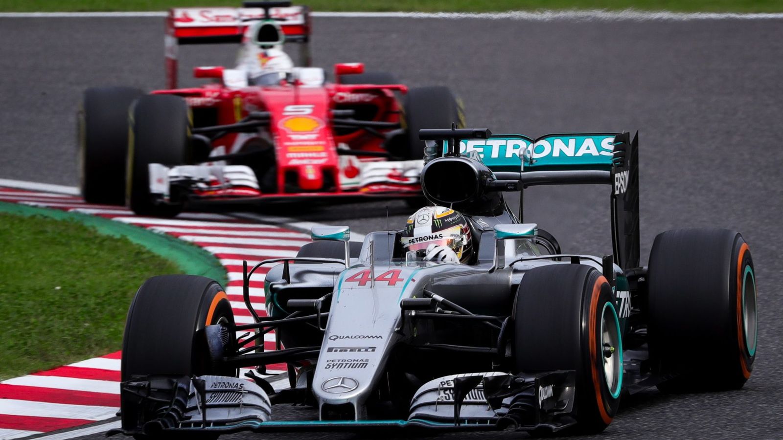 Foto: Lewis Hamilton en el pasado gran premio de Japón.