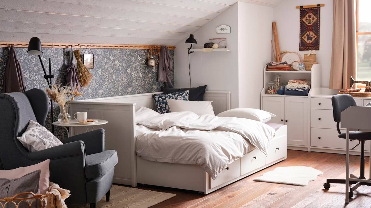 8 sofás y sillones cama de Ikea para que tu casa sea más funcional