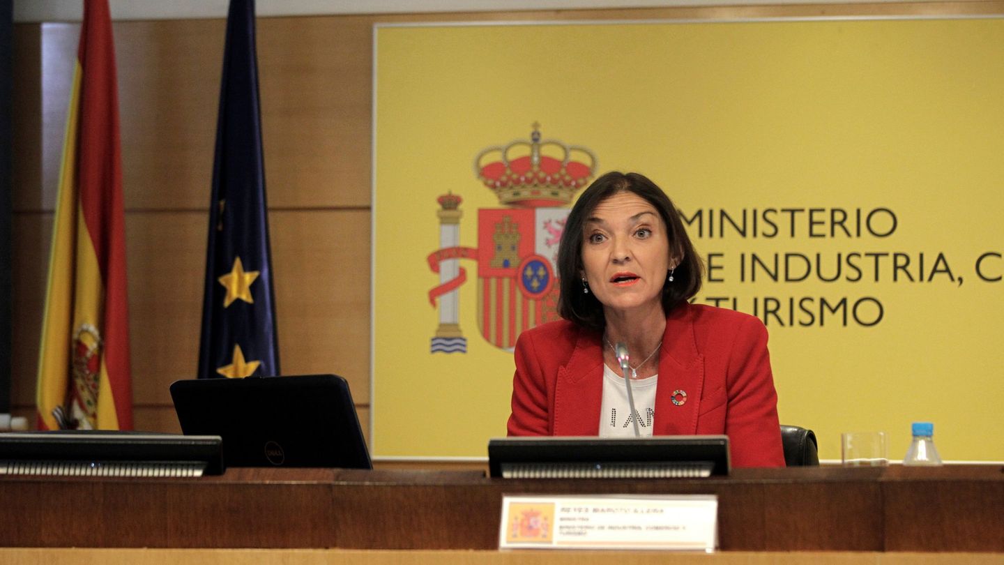 La ministra de Industria, Comercio y Turismo en funciones, María Reyes Maroto