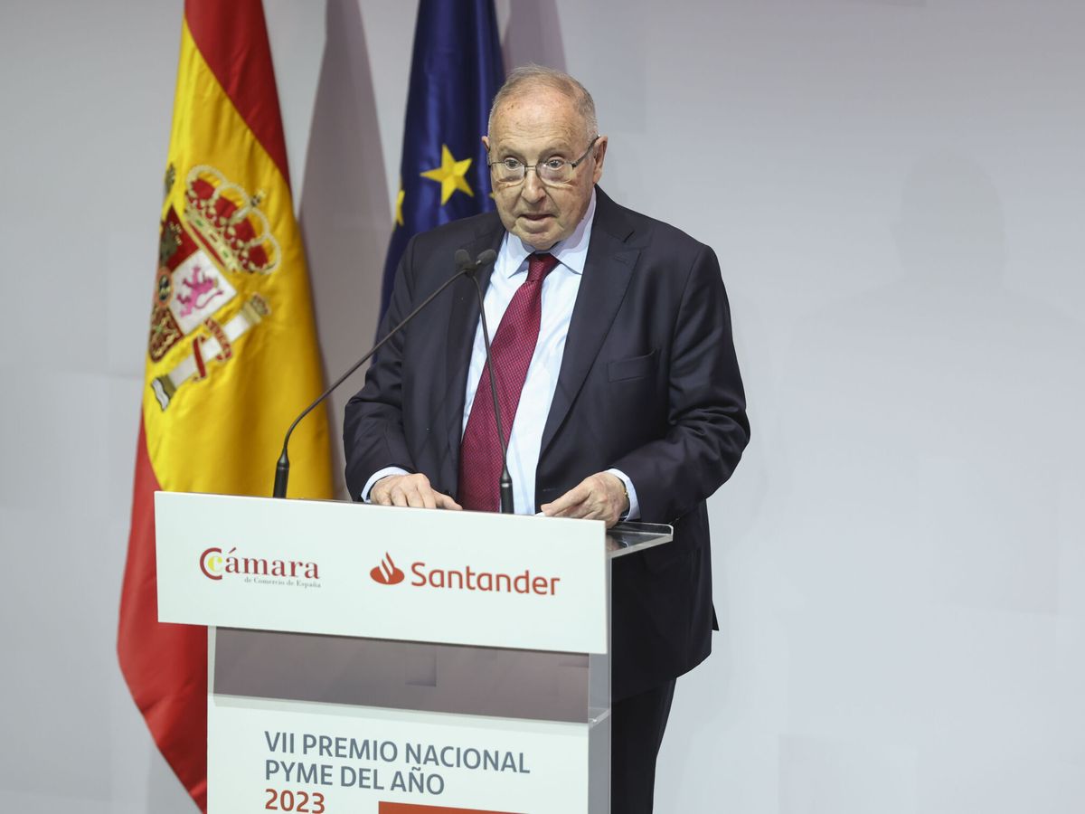 Foto:  El presidente de la Cámara de Comercio, José Luis Bonet. (EFE/Kiko Huesca)