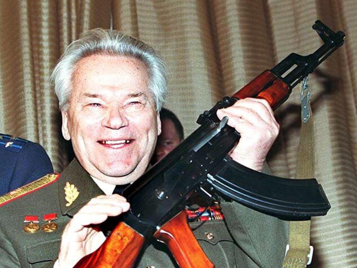 Foto: El inventor del fusil Kaláshnikov, en Moscú. (EFE)