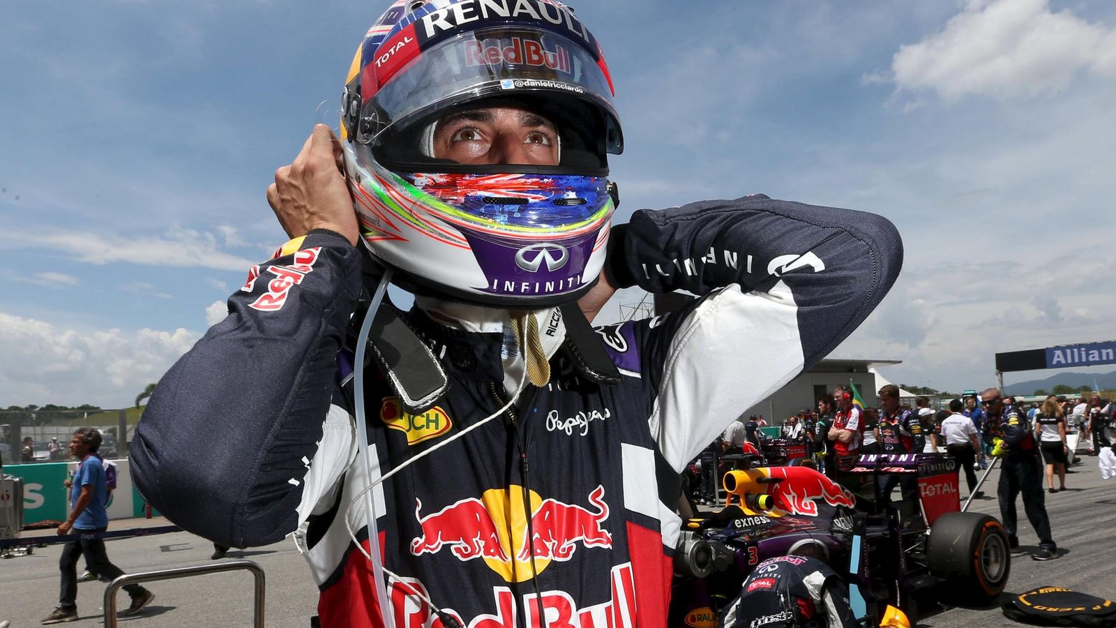 Foto: Daniel Ricciardo en el Gran Premio de Malasia (Reuters)
