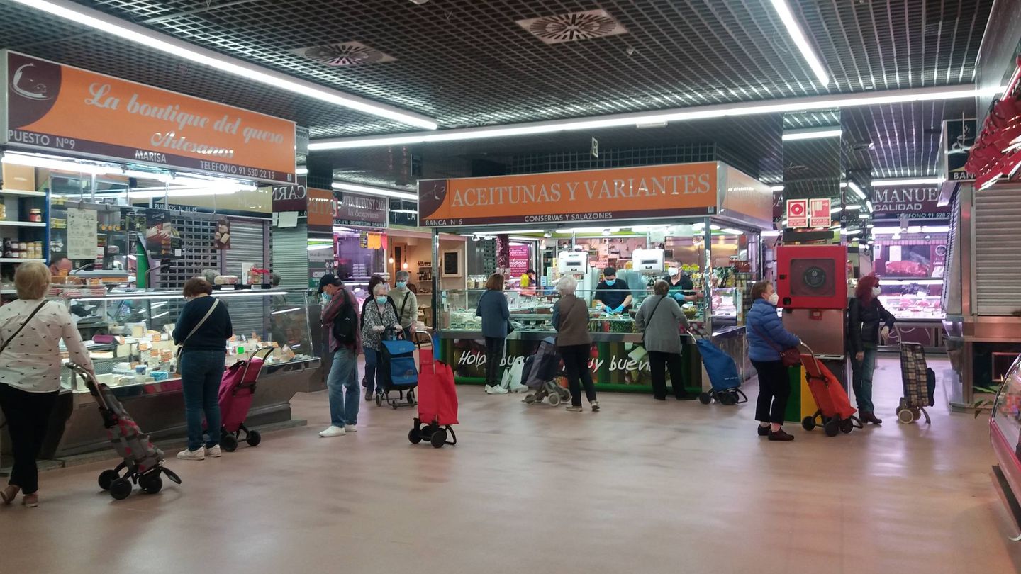 El Mercado de Santa María de la Cabeza. (A. C.)