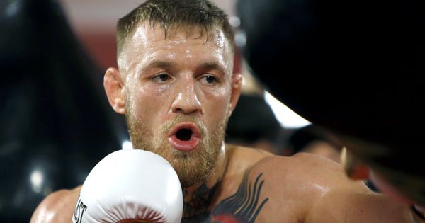 Foto: McGregor practicó boxeo de joven como amateur. (Reuters)