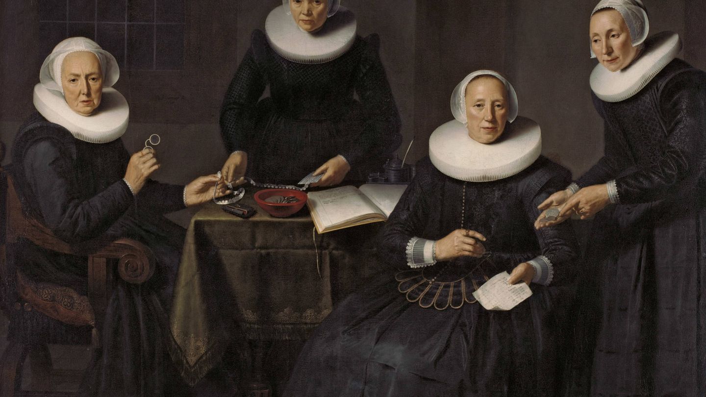 'Las gobernantas', de Santvoort (1638)