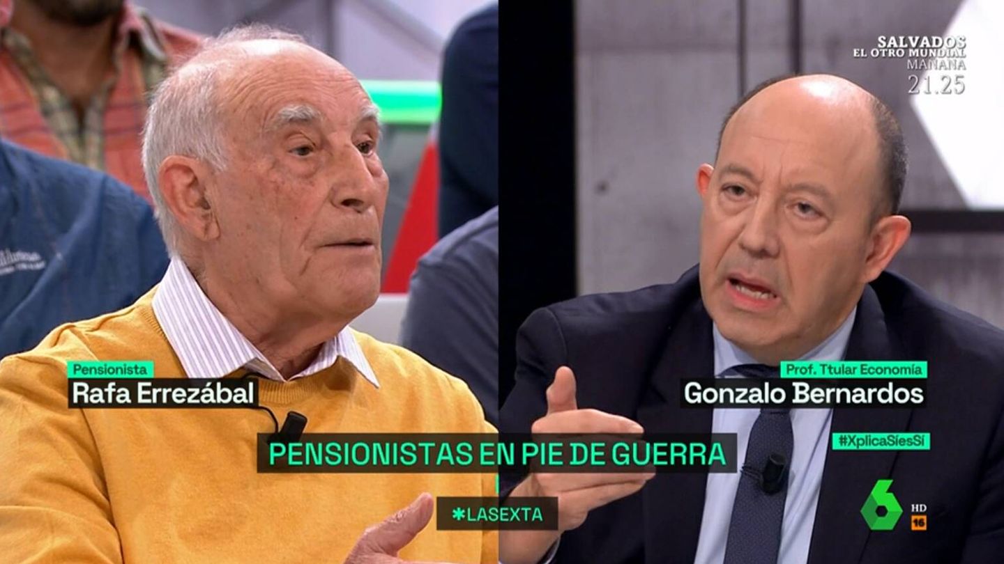 Gonzalo Bernardos y Rafael Errezábal en 'La Sexta Xplica'. (Atresmedia)
