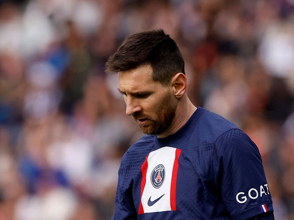 Foto: Este será el último año de Messi en el PSG. (Reuters/Christian Hartmann)