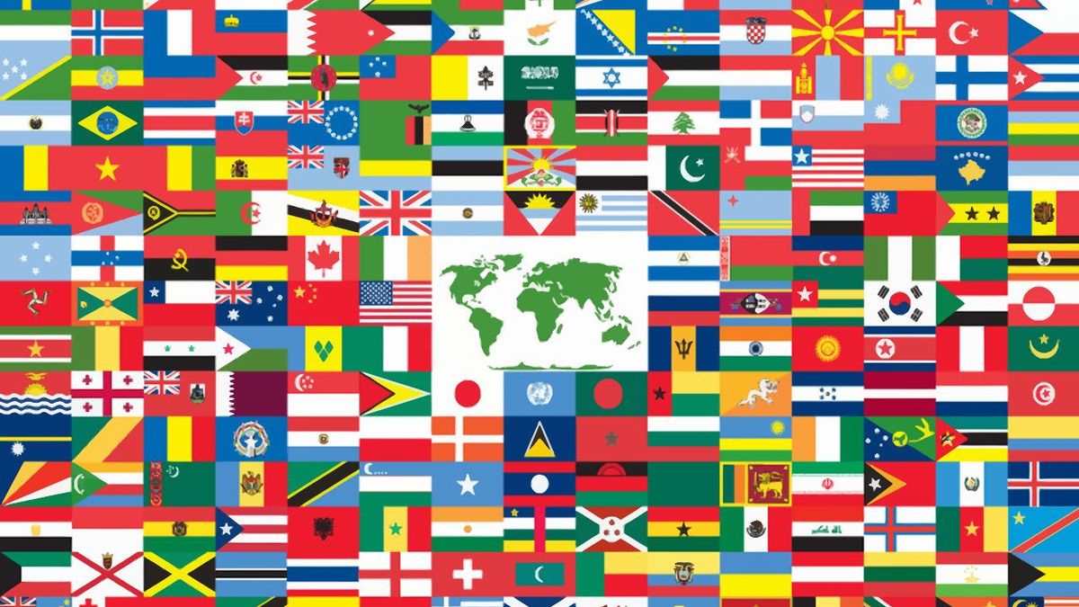 ¿Cuántos países eres capaz de reconocer con tan solo ver sus banderas?