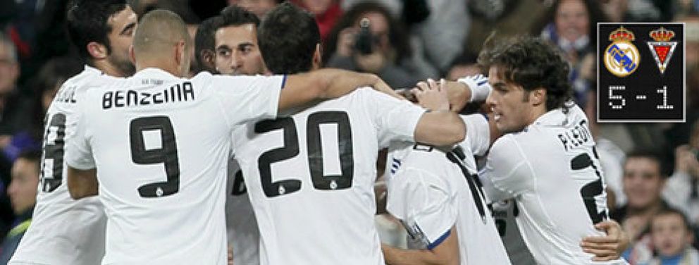 Foto: Mourinho quiere la Copa y Benzema ser titular