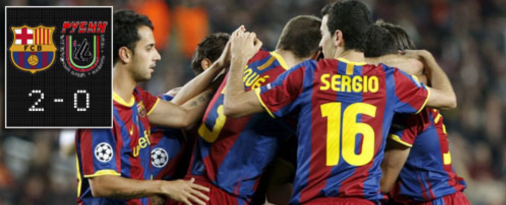 Foto: El Barça supera en el cuarto intento a un ultradefensivo Rubin