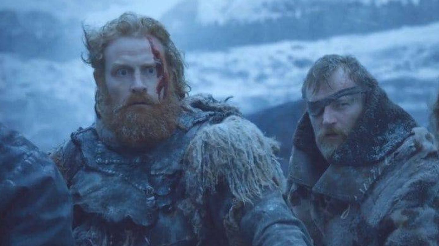 Tormund Giantsbane (Kristofer Hivju) y Beric Dondarrion (Richard Dormer) en 'Juego de Tronos'. (HBO)