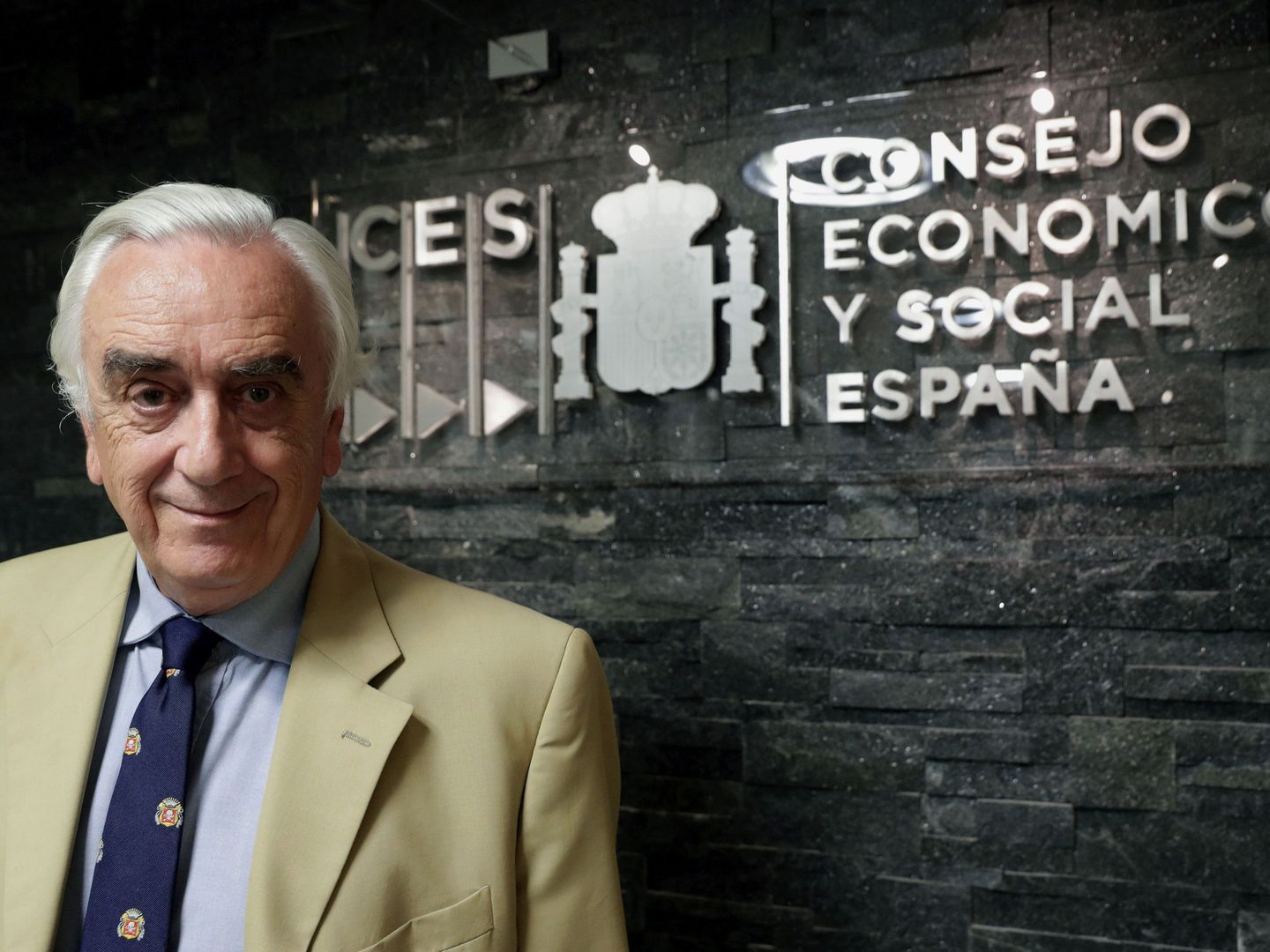 El presidente del Consejo Económico y Social y mediador del conflicto de El Prat, Marcos Peña. (EFE)