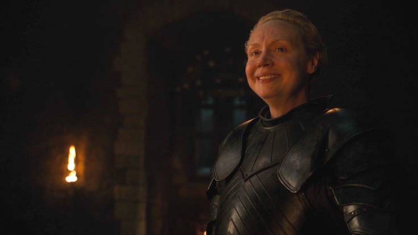Brienne, nombrada caballero de los Siete Reinos en 'Juego de tronos'. (HBO)